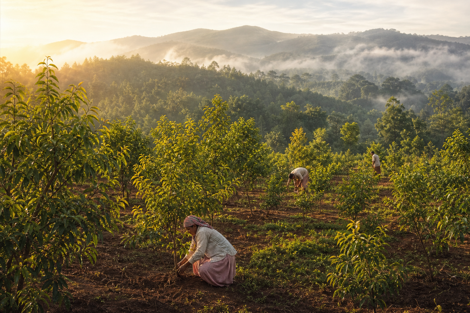 Sandalwood plantation in Kerala under registered lease stewardship